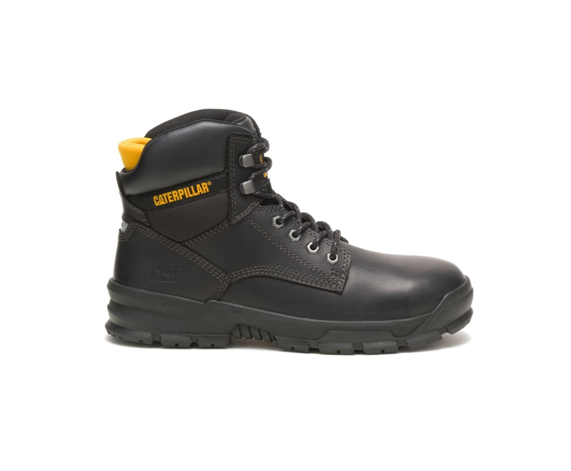 Botas De Trabajo Caterpillar Mobilize Alloy Puntera Hombre Negros | LHDGB-0391