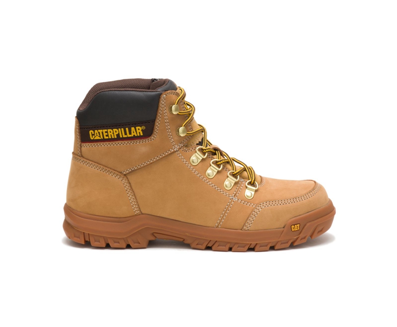 Botas De Trabajo Caterpillar Outline Hombre Naranjas | XJYAB-2810