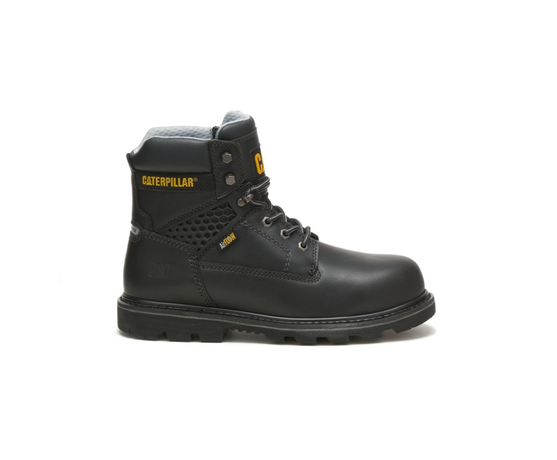 Botas De Trabajo Caterpillar Structure Cool Composite Puntera Hombre Negros | ORTEG-8416