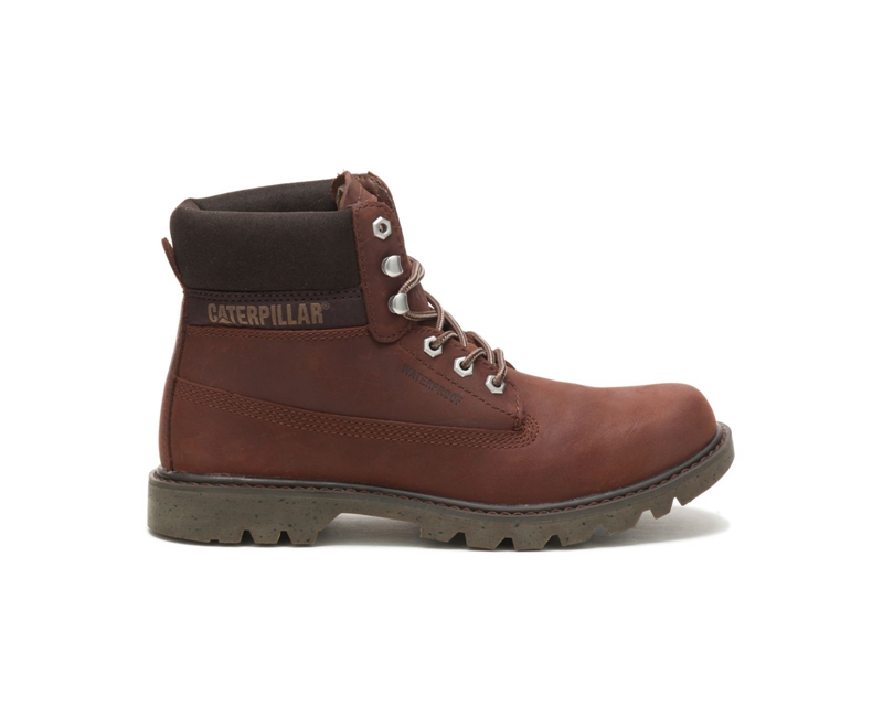 Botas Impermeables Caterpillar eColorado Mujer Marrom Oscuro | NPTJO-2317