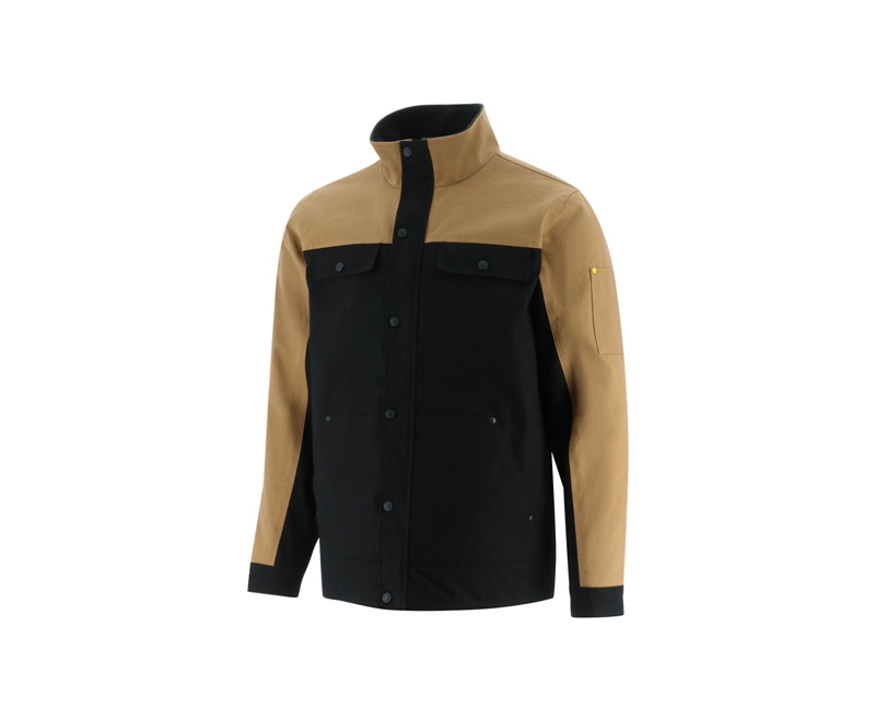 Chaquetas Caterpillar Insulated Utility Hombre Negros Marrom | UQTNV-6758