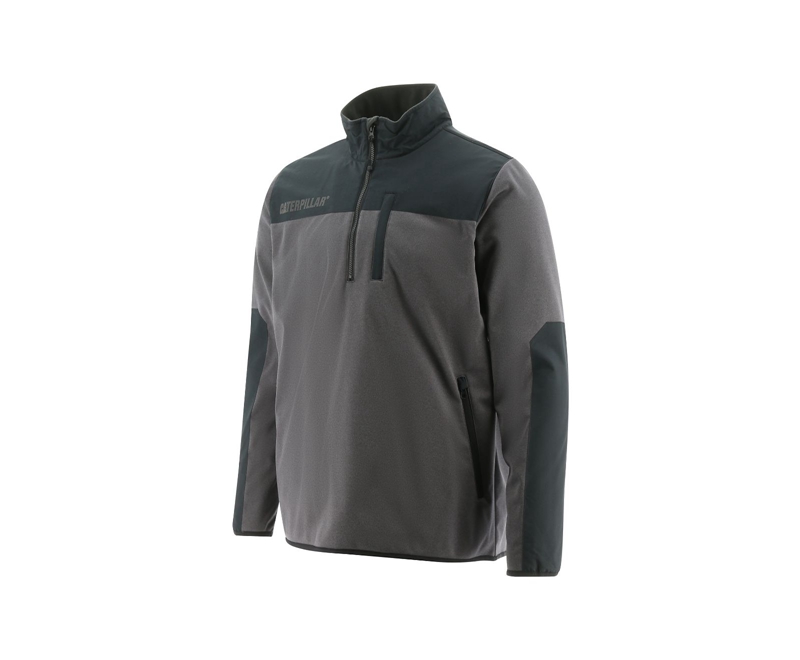 Chaquetas Caterpillar Performance 1/4 Zip Pullover Hombre Negros | VRCXK-8612