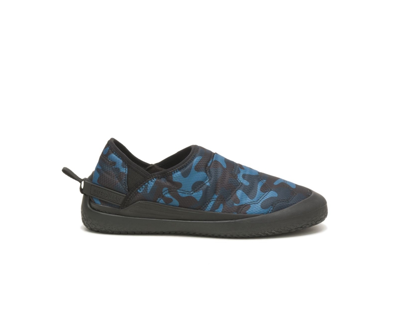 Mocassins Caterpillar Crossover Mujer Azules Negros | DUKXC-8420