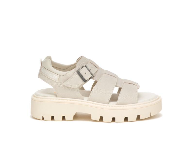 Sandalias Caterpillar Rigor Hombre Beige | DTVJZ-8164