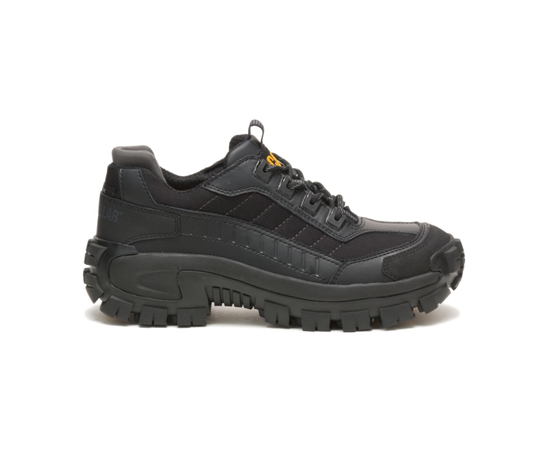 Zapatos De Trabajo Caterpillar Invader Steel Puntera Hombre Negros | CMSOF-3812