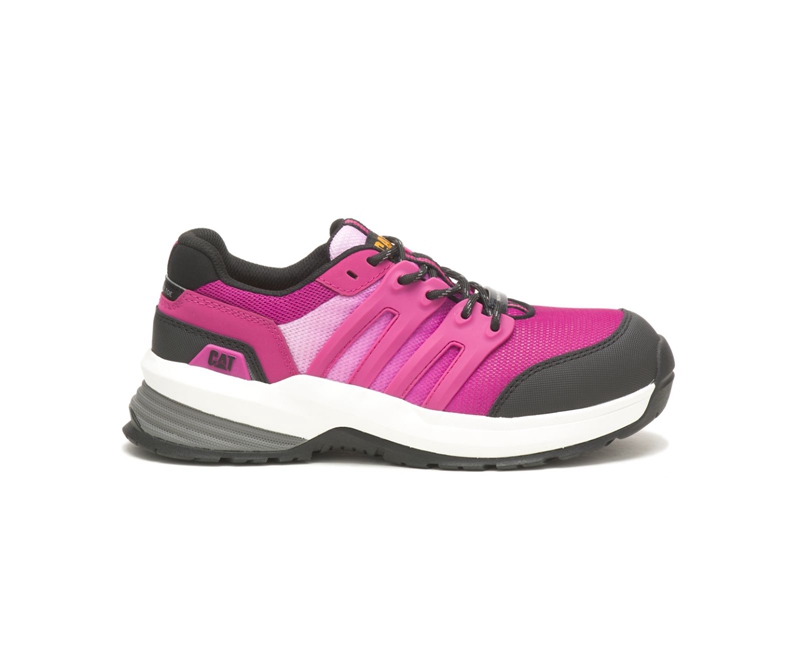 Zapatos De Trabajo Caterpillar Streamline 2.0 Composite Puntera Mujer Fucsia | OGTYF-1205