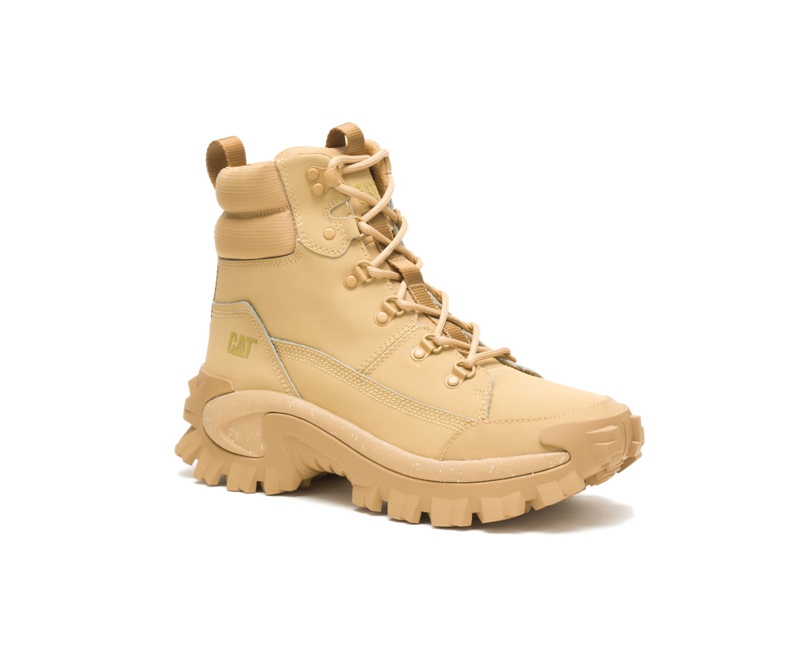 Botas Casuales Caterpillar Trespass Mujer Amarillos Oscuro | IFBAM-8069