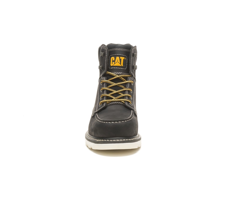 Botas De Trabajo Caterpillar Calibrate Steel Puntera Hombre Negros | GCKMS-2751