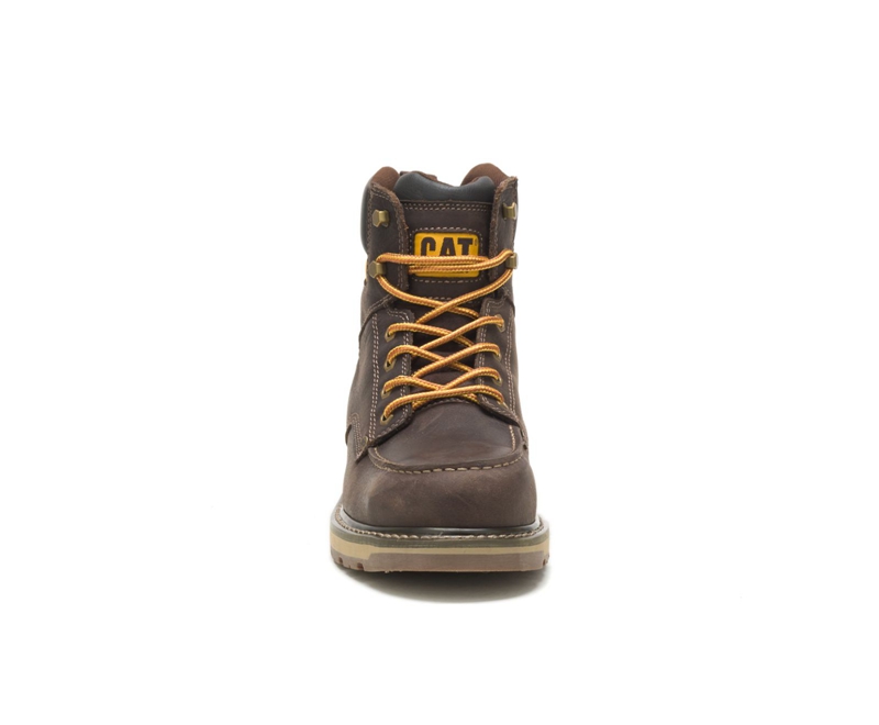 Botas De Trabajo Caterpillar Calibrate Steel Puntera Hombre Marrom | WQGDX-5180