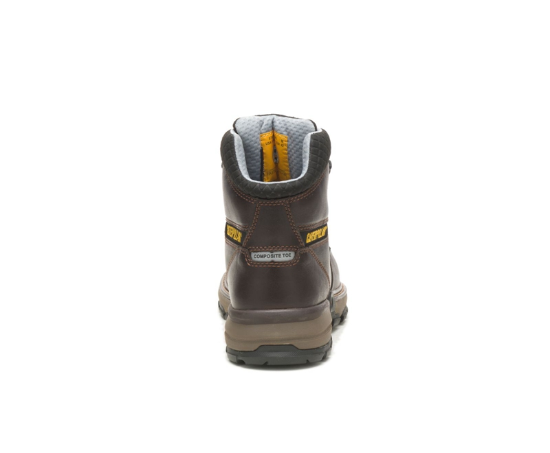 Botas De Trabajo Caterpillar Excavator Superlite Cool Carbon Composite Puntera Hombre Marrom Oscuro | BZEJG-0713