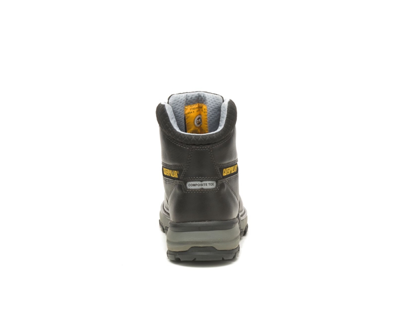 Botas De Trabajo Caterpillar Excavator Superlite Cool Carbon Composite Puntera Hombre Negros | OQTIX-4631