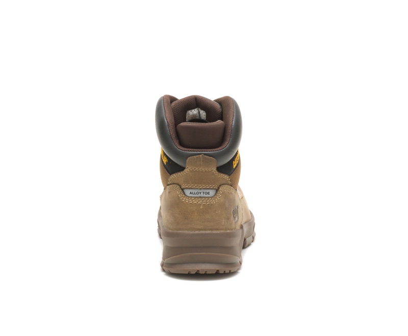 Botas De Trabajo Caterpillar Mobilize Alloy Puntera Hombre Kaki | DLUTK-8035