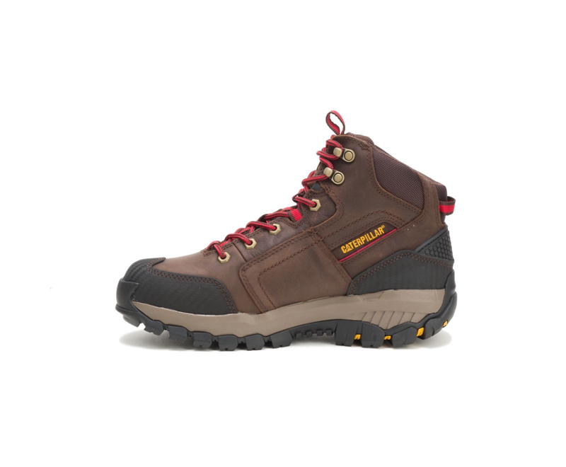 Botas De Trabajo Caterpillar Navigator Impermeables Hombre Marrom | SAVUP-9836