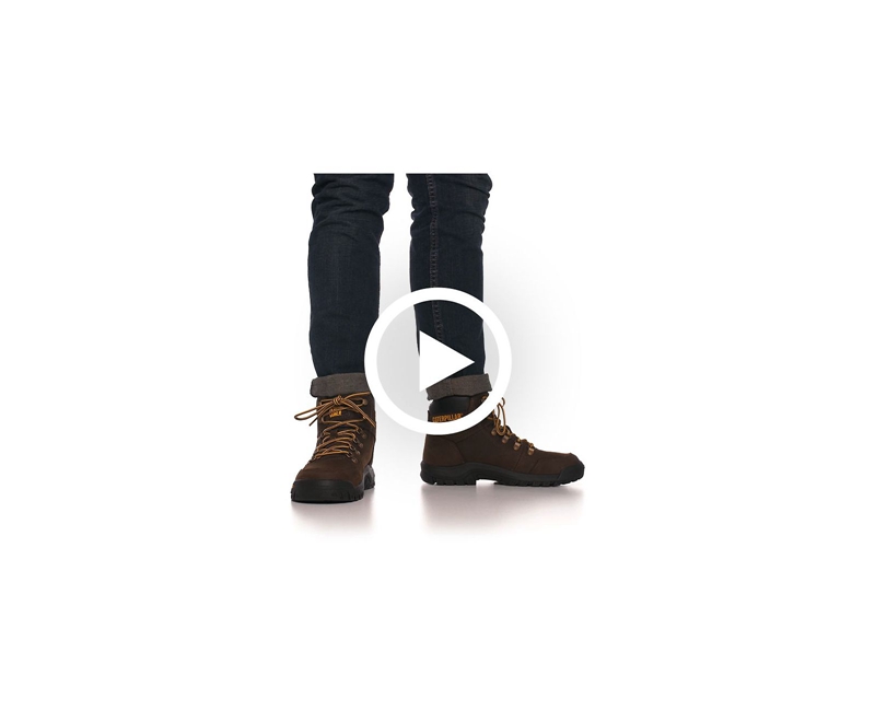 Botas De Trabajo Caterpillar Outline Hombre Marrom | VRJXZ-5218