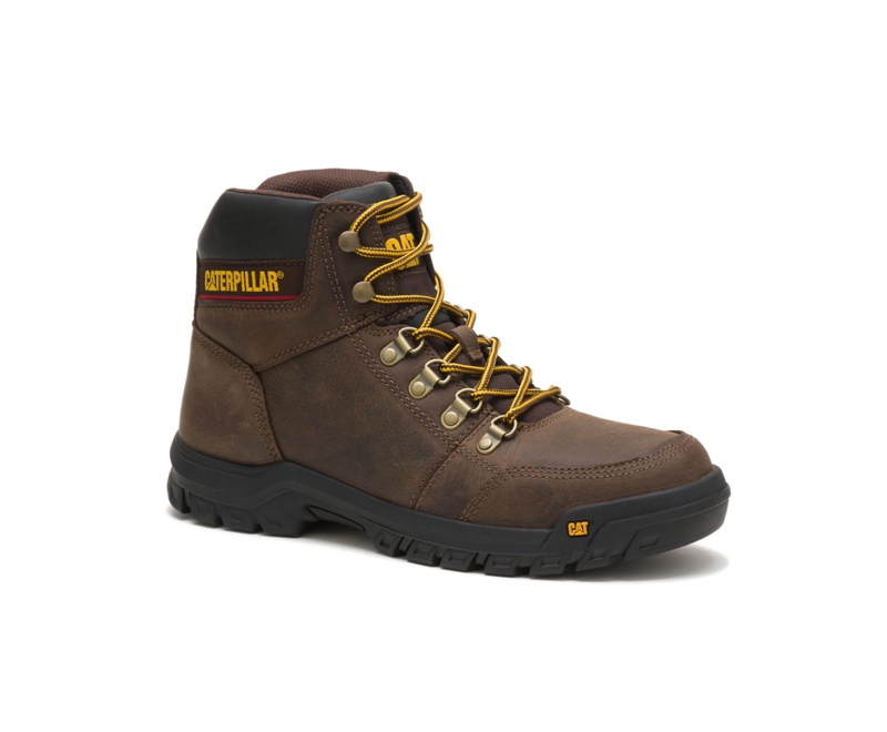 Botas De Trabajo Caterpillar Outline Hombre Marrom | VRJXZ-5218