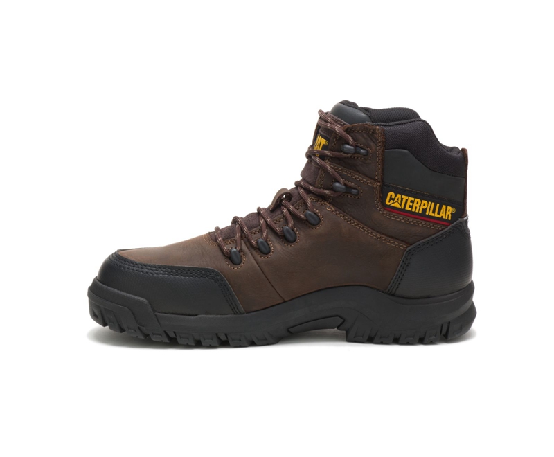 Botas De Trabajo Caterpillar Resorption Impermeables Composite Puntera Hombre Marrom | RPOXM-3017