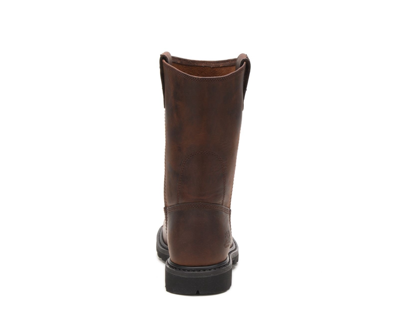 Botas De Trabajo Caterpillar Revolver Hombre Marrom | LICDJ-7948