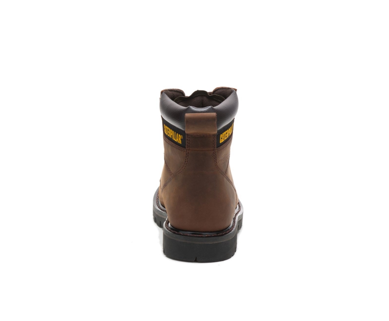 Botas De Trabajo Caterpillar Second Shift Hombre Marrom Oscuro | LISDY-0652