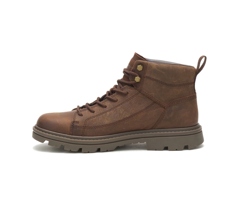 Botas Impermeables Caterpillar Modulate Hombre Marrom | UEINO-4203