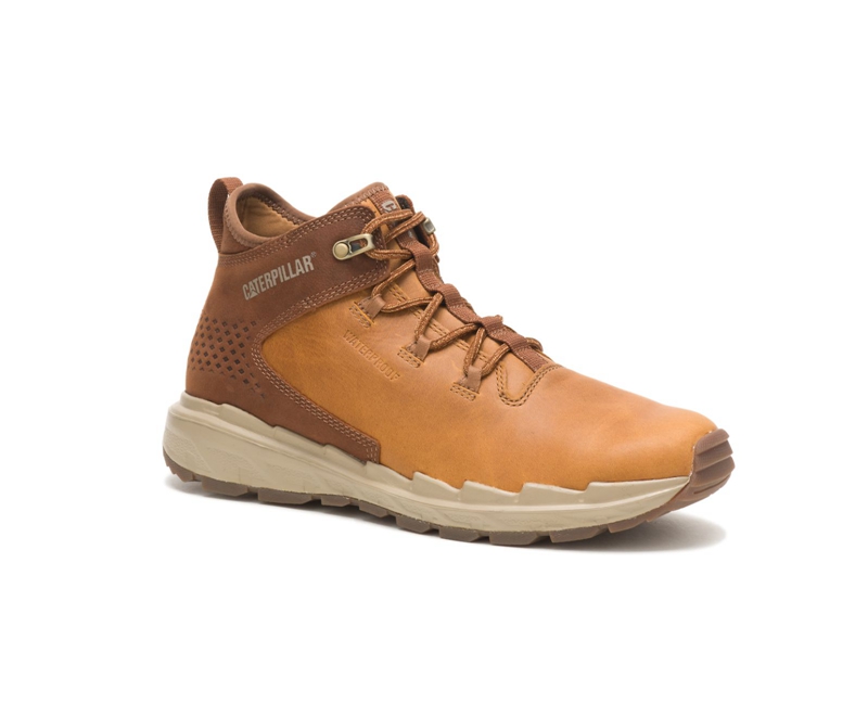 Botas Impermeables Caterpillar Stratify Hombre Marrom | YZXDR-4307