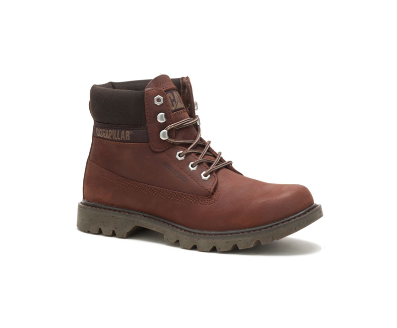 Botas Impermeables Caterpillar eColorado Mujer Marrom Oscuro | NPTJO-2317