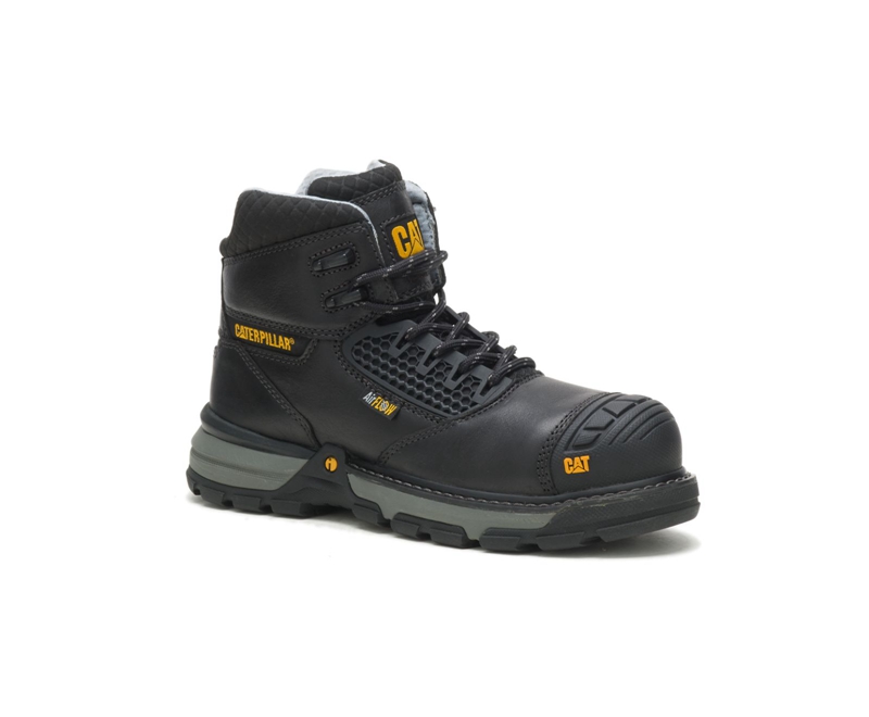 Botas Montaña Caterpillar Excavator Superlite Cool Carbon Composite Puntera Mujer Negros | GPNDB-2439