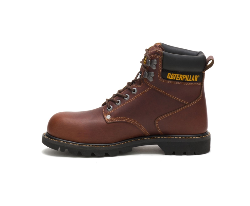 Botas Montaña Caterpillar Second Shift Steel Puntera Hombre Marrom | YPZEH-4950