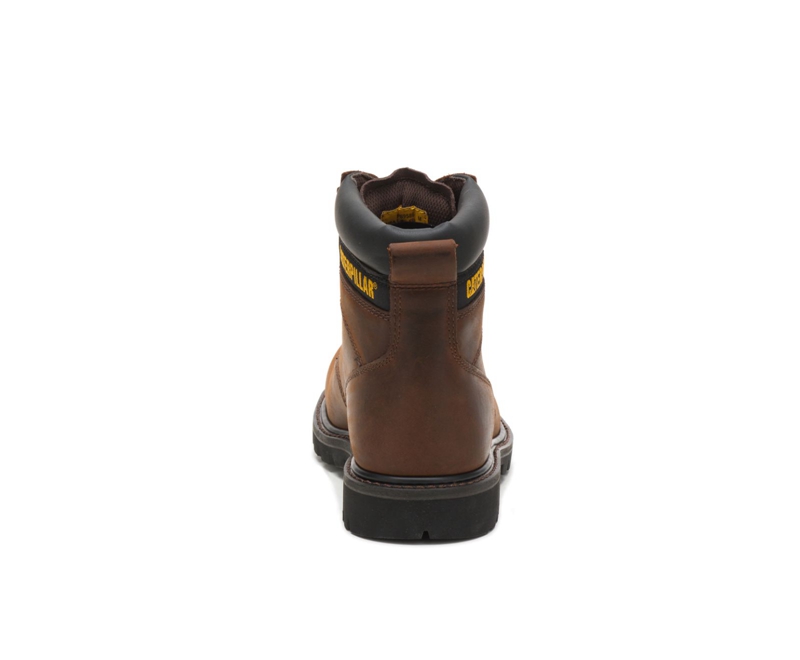 Botas Para Caminar Caterpillar Second Shift Steel Puntera Hombre Marrom Oscuro | KRVIQ-4086