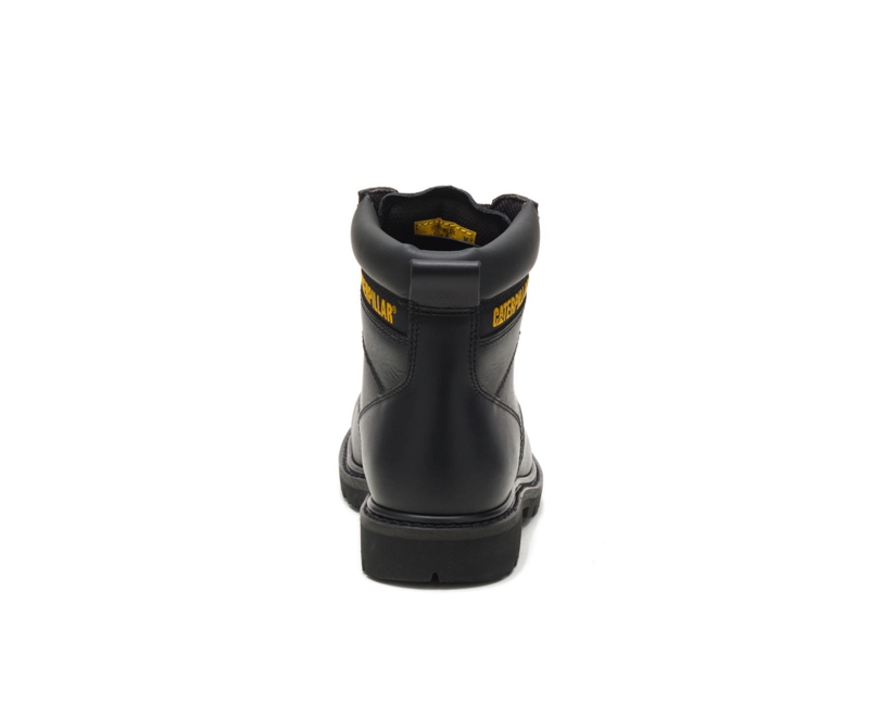 Botas Para Caminar Caterpillar Second Shift Steel Puntera Hombre Negros | MSAJG-6812