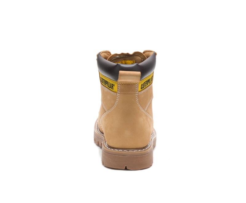 Botas Para Caminar Caterpillar Second Shift Hombre Naranjas | USEMZ-3458