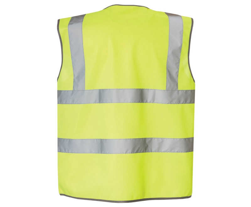 Chalecos Caterpillar Hi-Vis Zip Hombre Amarillos Claro | FUOGV-5824