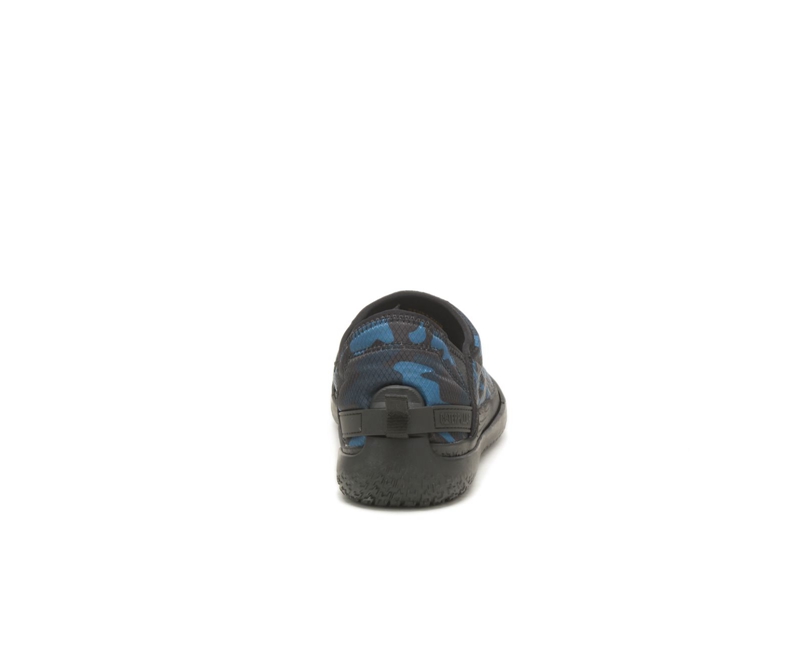 Mocassins Caterpillar Crossover Mujer Azules Negros | DUKXC-8420