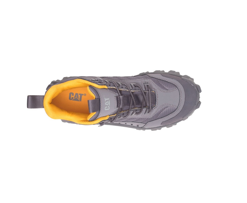 Tenis Caterpillar Intruder Mid Hombre Grises Oscuro | SNQPX-1972