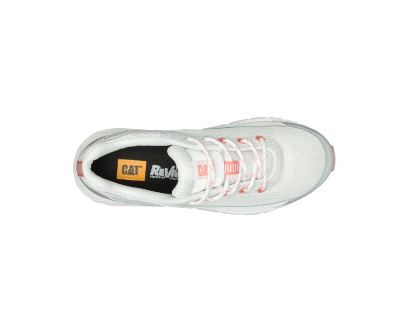 Tenis Caterpillar ProRush Speed FX Hombre Blancos Grises | JWQRM-1289