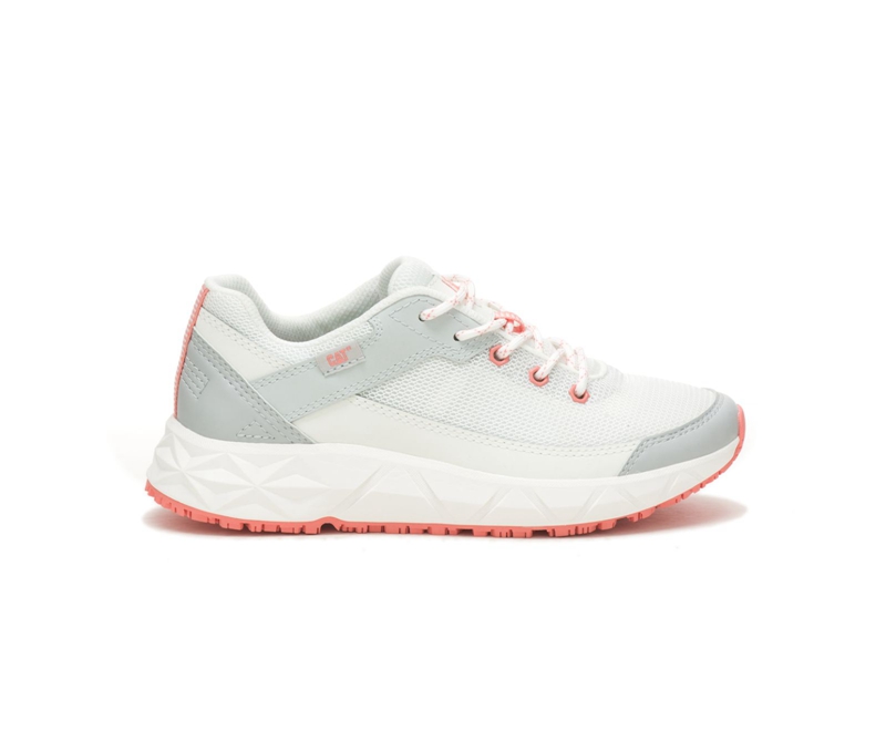 Tenis Caterpillar ProRush Speed FX Hombre Blancos Grises | JWQRM-1289