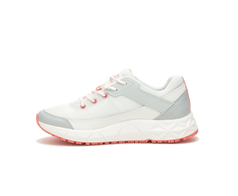 Tenis Caterpillar ProRush Speed FX Mujer Blancos Grises | MXLNC-8359