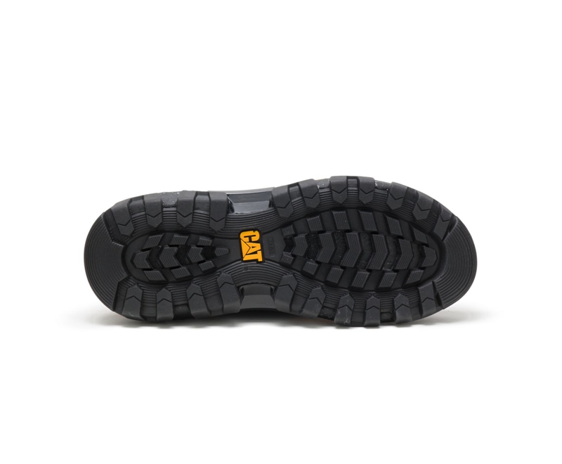 Tenis Caterpillar Raider Deporte Hombre Negros Amarillos | EXJCD-6179