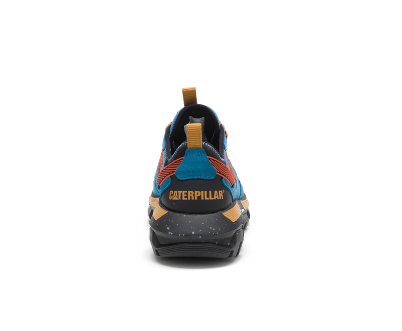 Tenis Caterpillar Raider Deporte Hombre Azules | HDTVL-1465