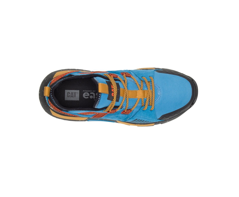 Tenis Caterpillar Raider Deporte Hombre Azules | HDTVL-1465