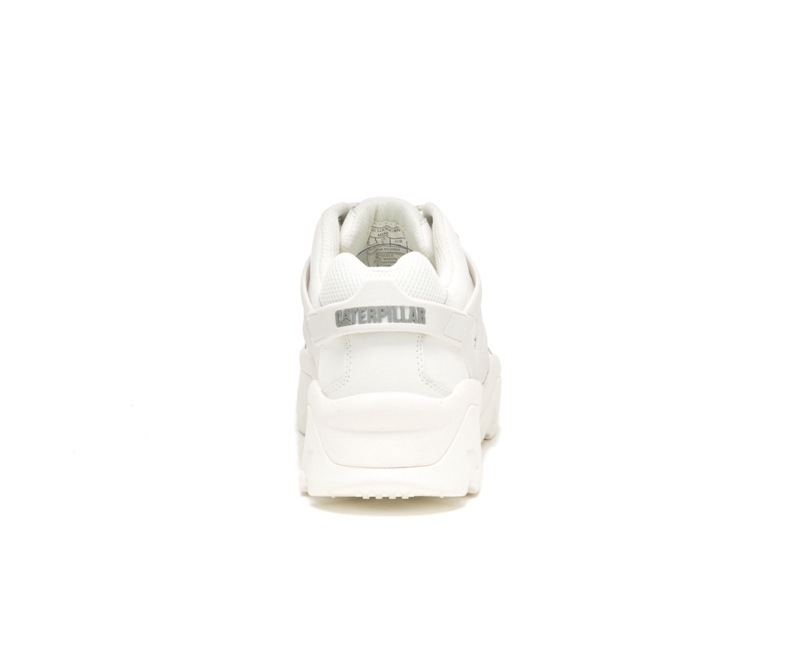 Tenis Caterpillar Reactor Hombre Blancos | DUWSX-5942