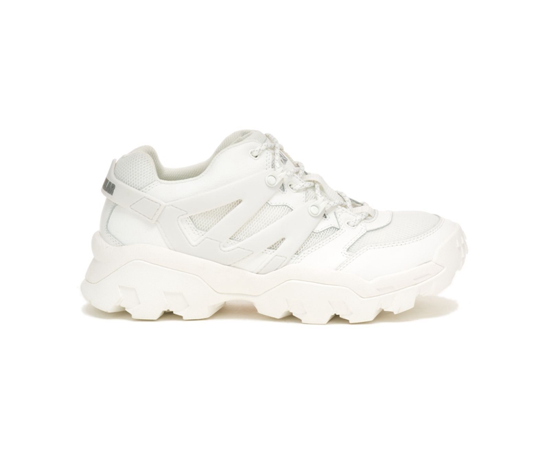 Tenis Caterpillar Reactor Hombre Blancos | DUWSX-5942