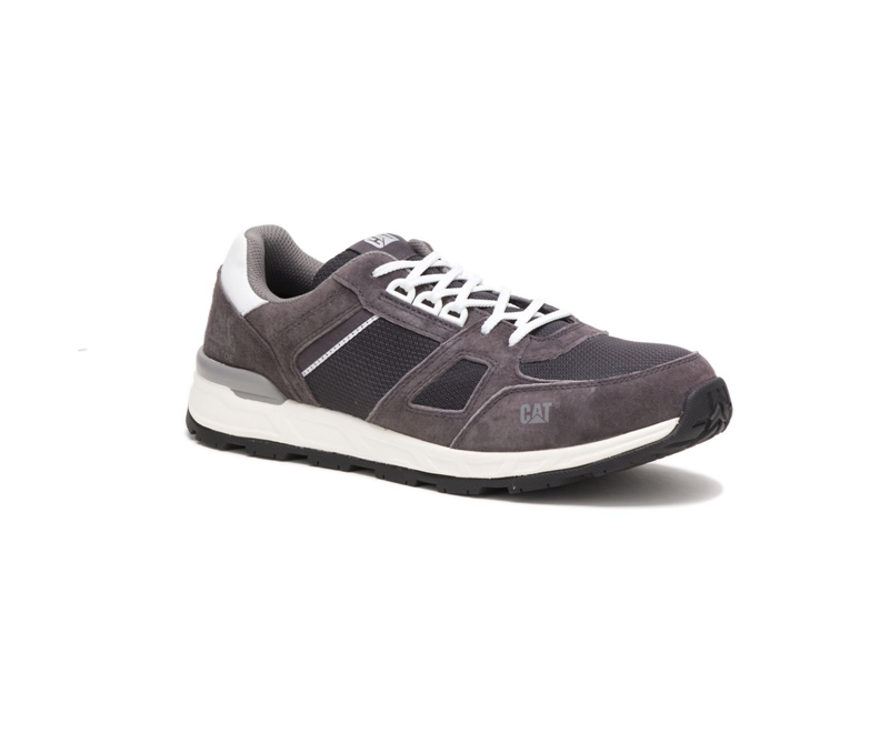 Tenis Caterpillar Woodward Steel Puntera Hombre Cafes | BTXAO-4625