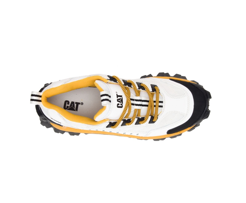 Zapatos Casuales Caterpillar Intruder Hombre Blancos Amarillos | UFQVJ-8356