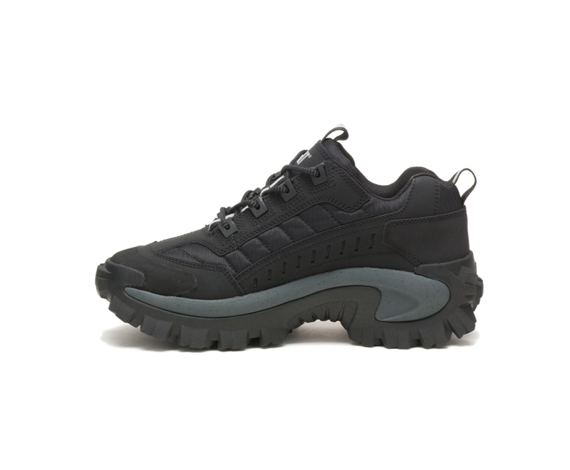 Zapatos Casuales Caterpillar Intruder Hombre Negros Grises Oscuro | VOXIL-0195