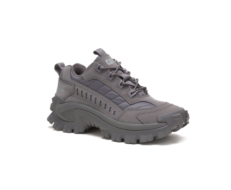 Zapatos Casuales Caterpillar Intruder Hombre Grises Oscuro | YQZCK-6934