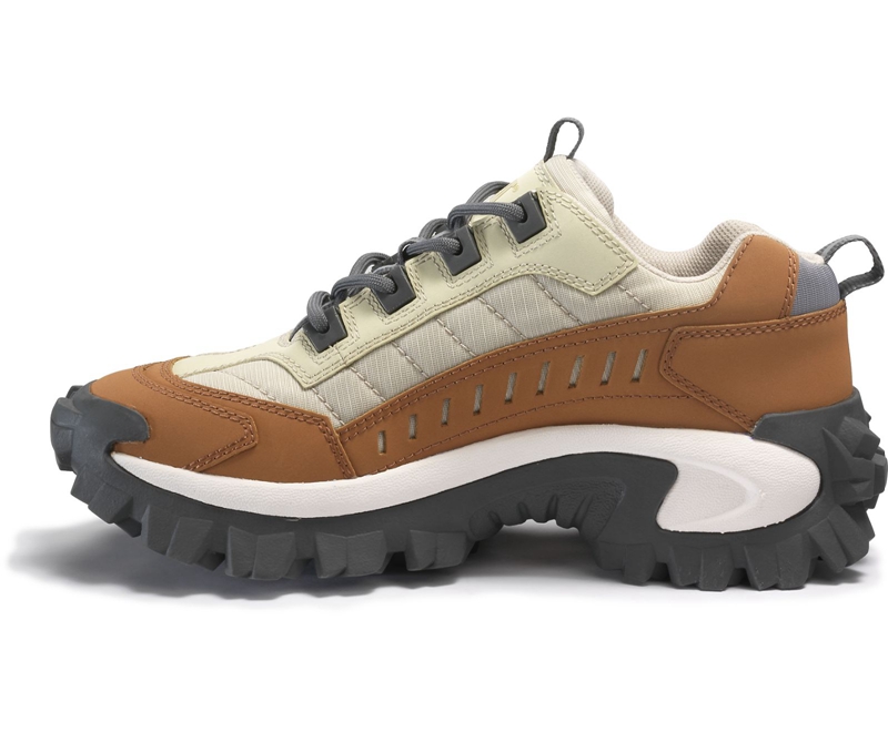 Zapatos Casuales Caterpillar Intruder Mujer Marrom Beige | EHSAZ-0395