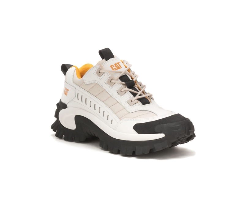 Zapatos Casuales Caterpillar Intruder Mujer Blancos | OZABD-1439