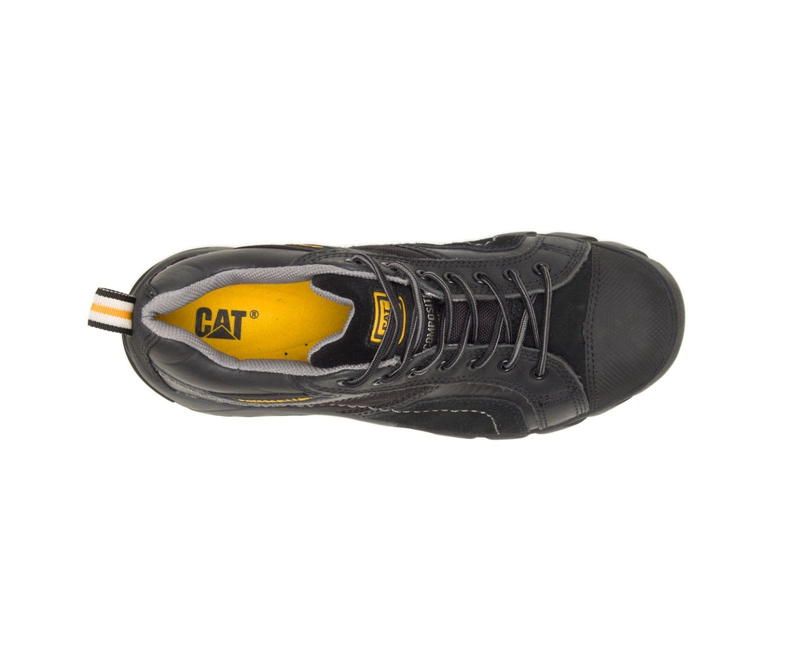 Zapatos De Trabajo Caterpillar Argon Composite Puntera Hombre Negros | SILYP-0869