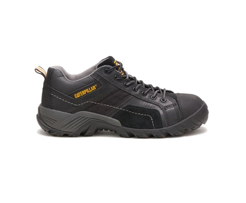 Zapatos De Trabajo Caterpillar Argon Composite Puntera Hombre Negros | SILYP-0869