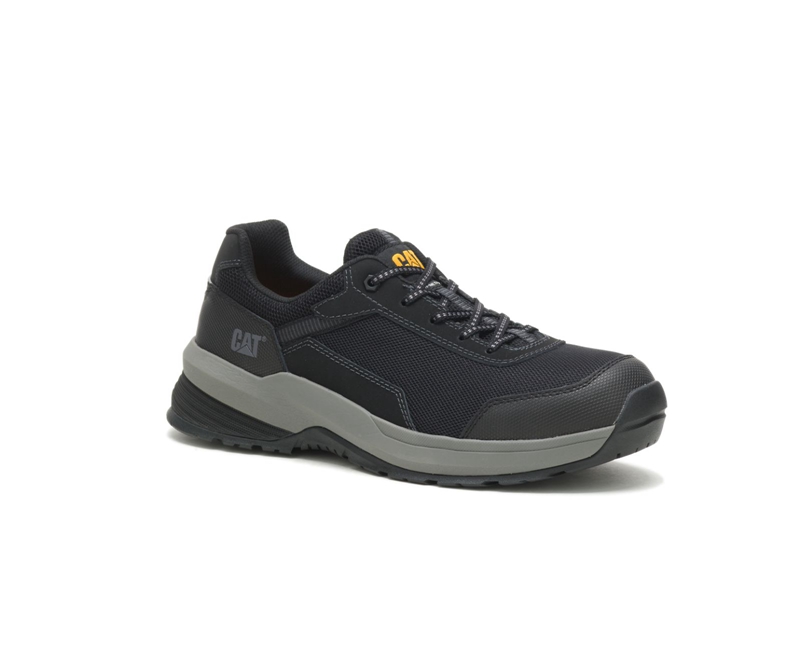 Zapatos De Trabajo Caterpillar Streamline 2.0 Mesh Composite Puntera Hombre Negros | BDVWE-1450